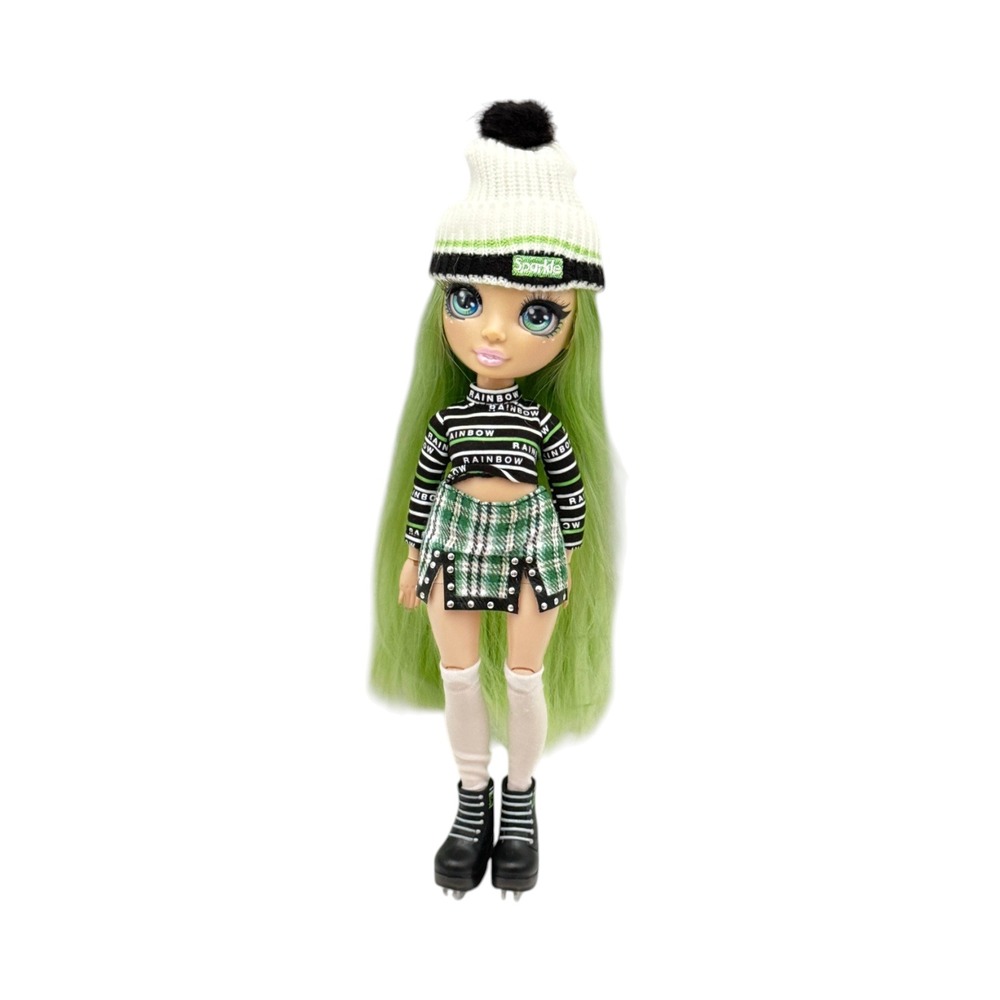 Rainbow High Winter Break Fashion Dolls Jade Hunter Series 1 2019 Skates